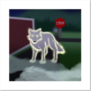 Wolfie Waits Posters and Art